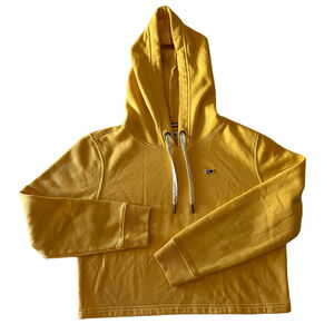 Tommy Jeans Cropped Yellow Hoodie sz‎ SMALL